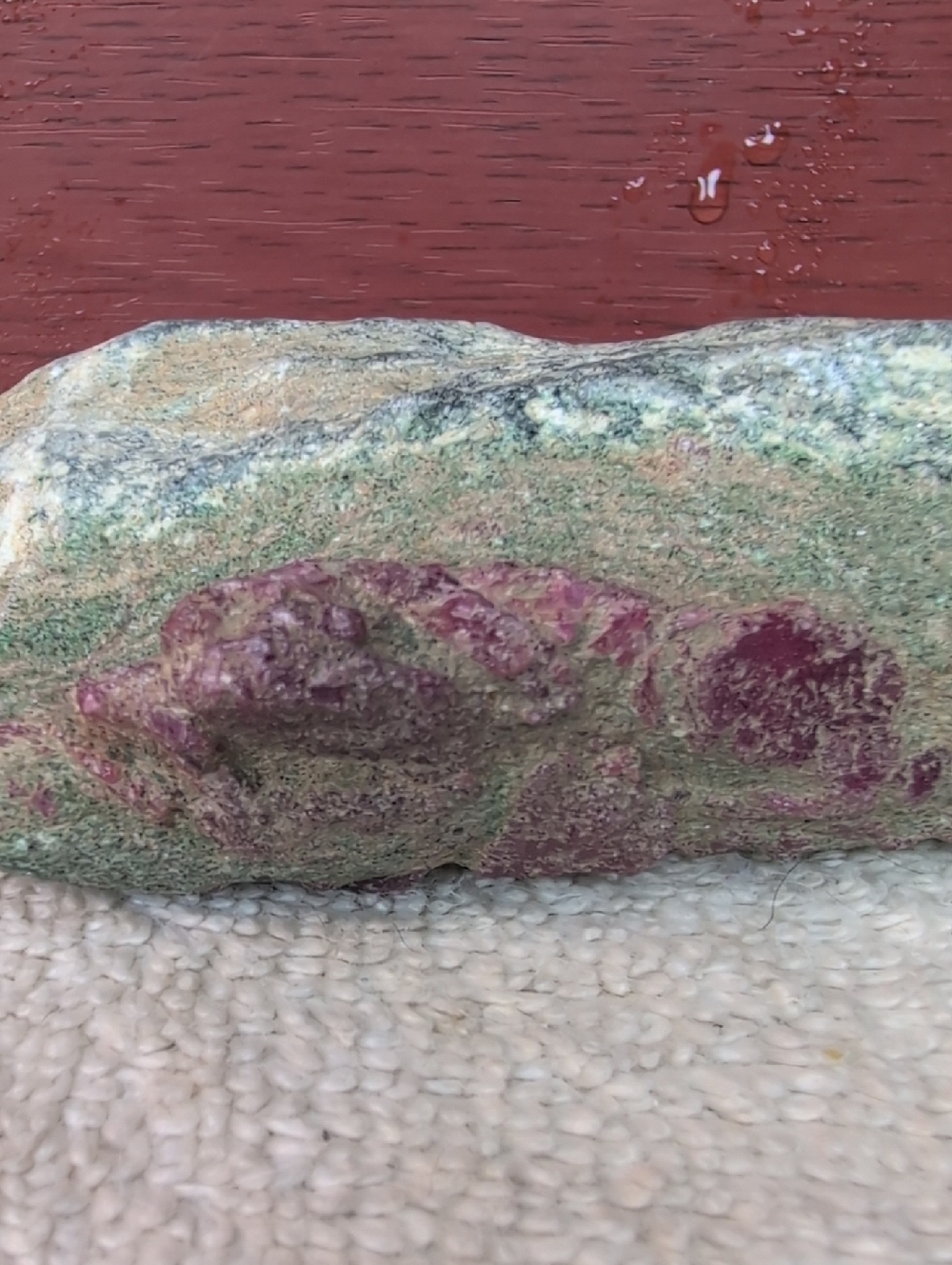 Large Rough Ruby In Zoisite - Picture 6 of 12